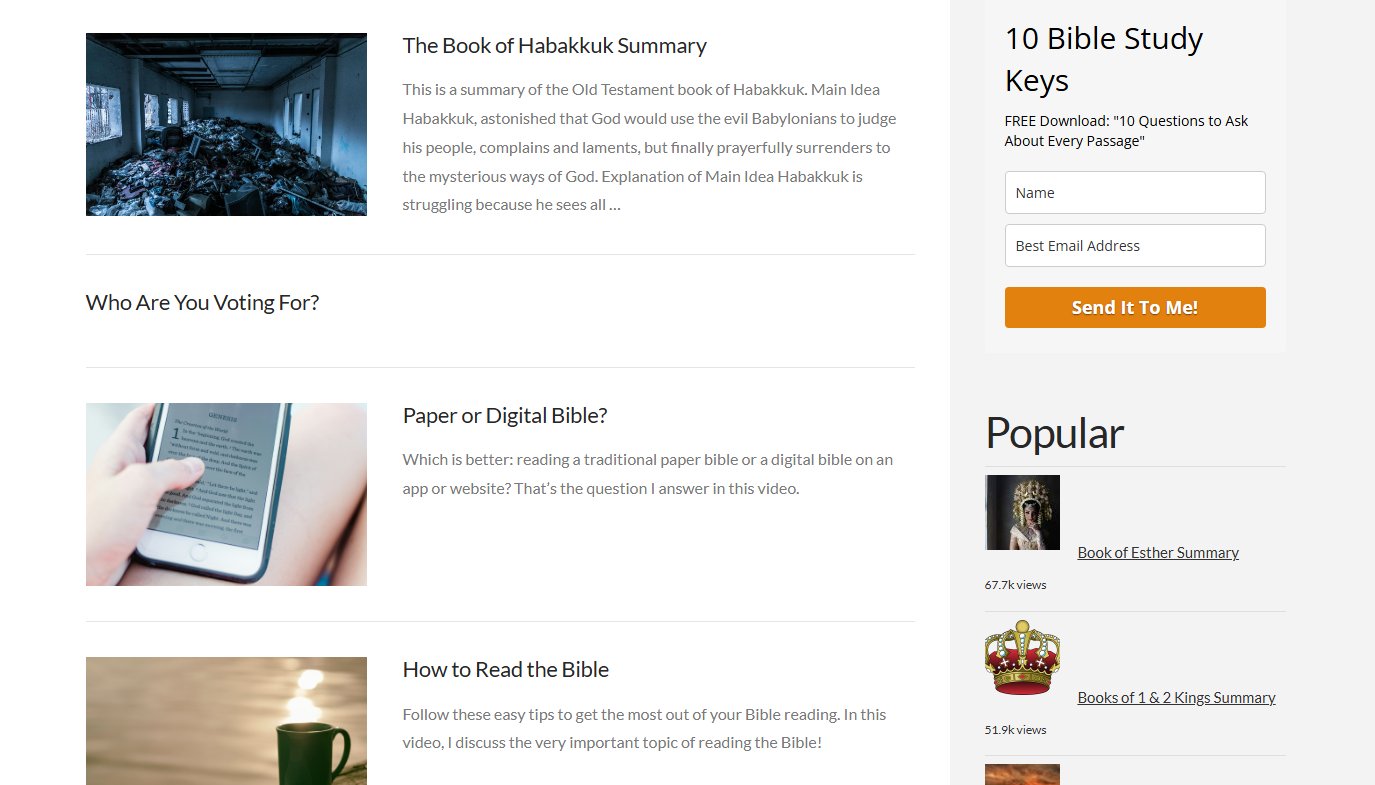 Pat Sieler site before redesign
