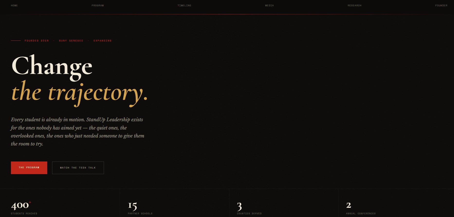 StandUp Leadership after redesign
